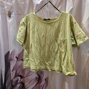 Forever 21 Light Green Short Sleeve Tee